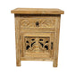 White Washed Teakwood Night Stands