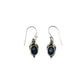 Leaf Gemstone Earrings