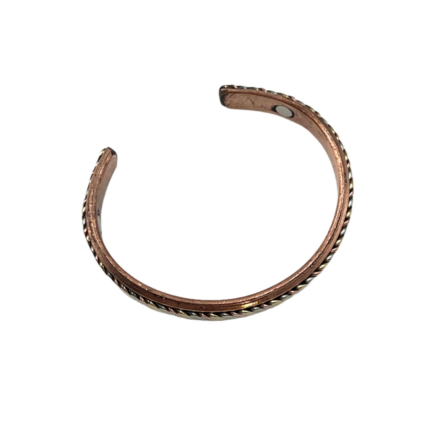 Thin Multi Metal Rope Copper Magnetic Bracelet