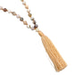 Gemstone Tassel Malas