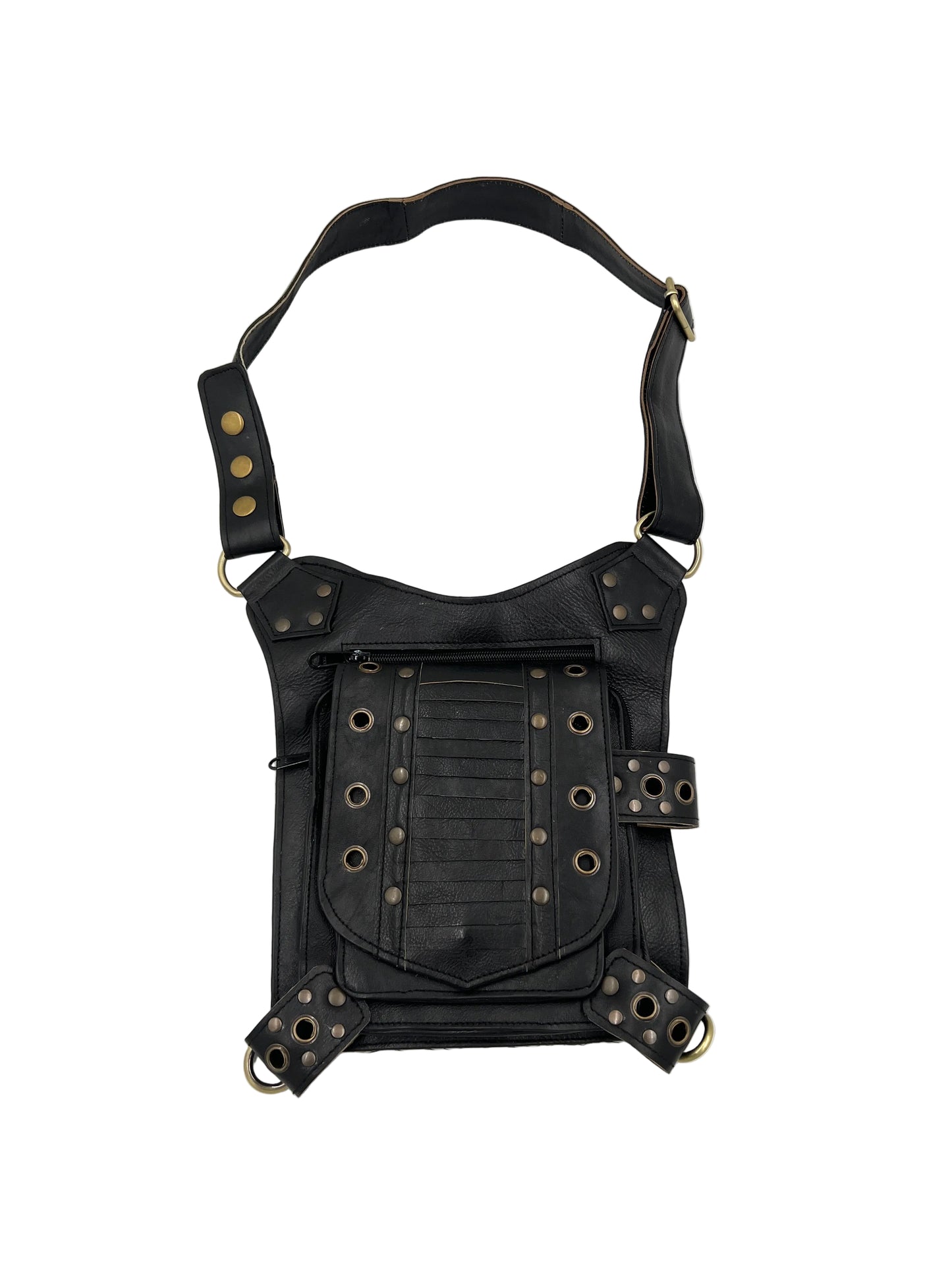 Festival Leather Waist/Thigh Holster Bag