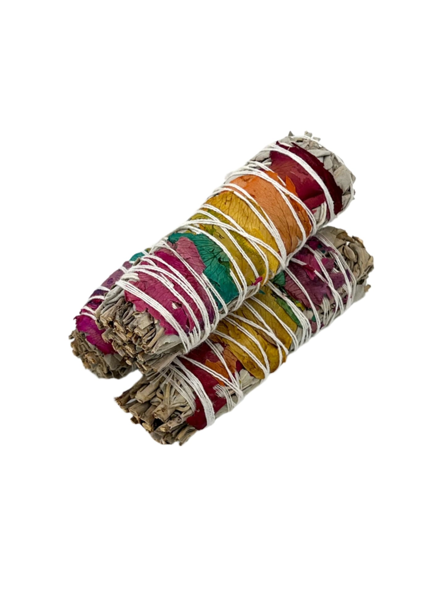 4" Chakra Rose Sage Bundle