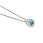 Sterling Silver Teardrop Larimar Necklaces