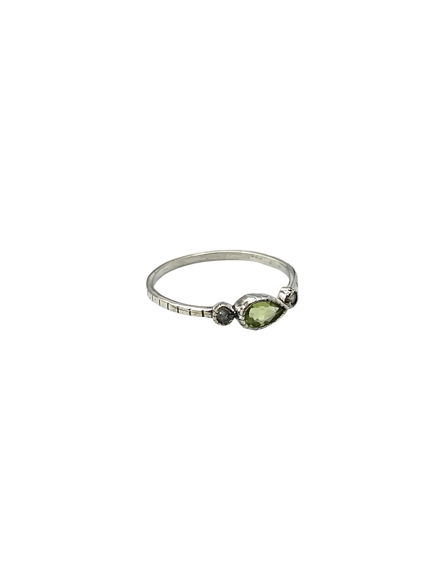 Teardrop Gemstone Rings