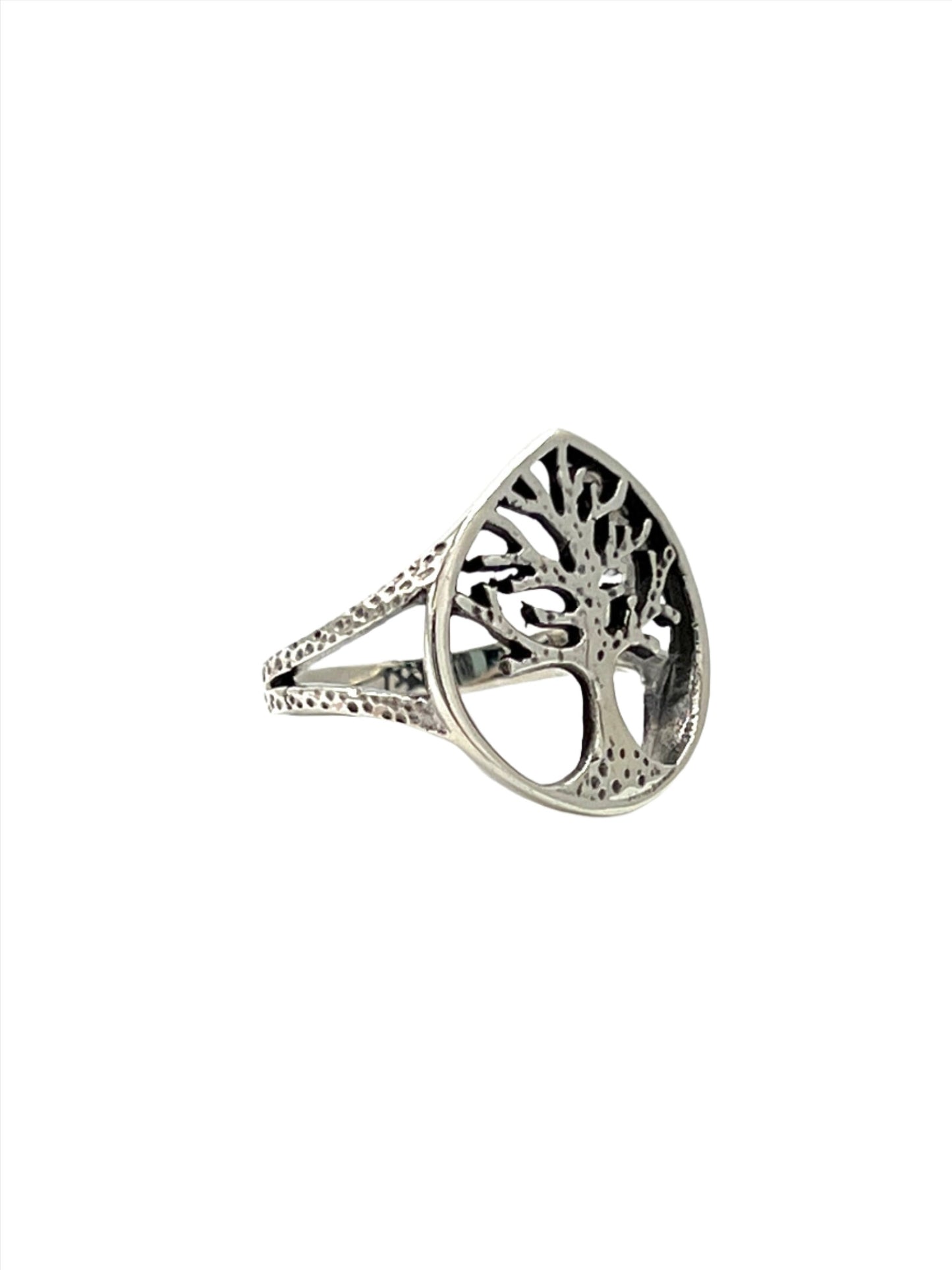 Sterling Silver Tree Ring