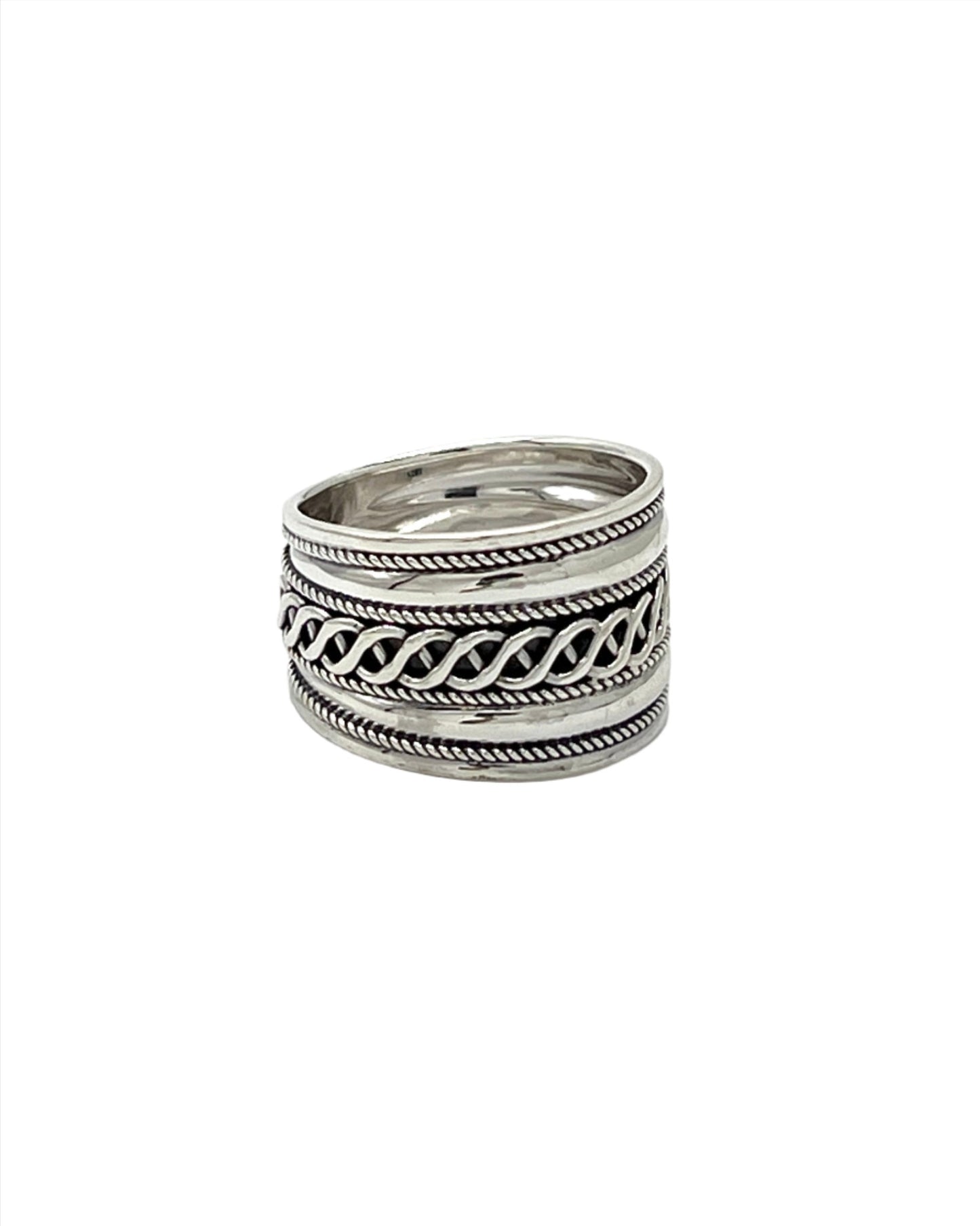 Sterling Silver Celtic Braided Ring