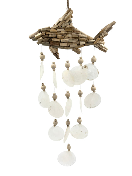 Driftwood & Shell Wind Chime