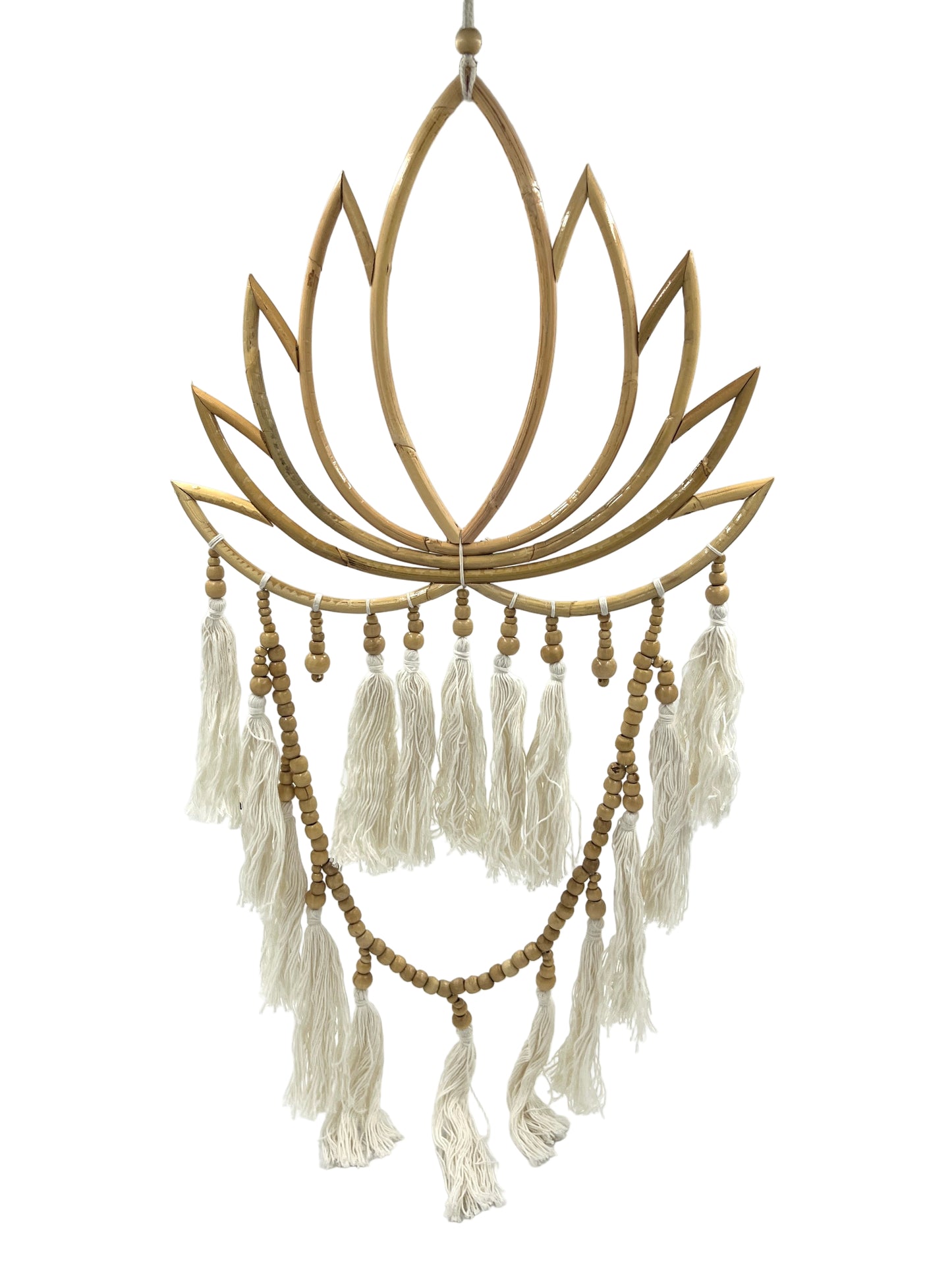 Beaded Lotus Dream Catcher