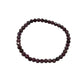 Faceted Ruby Stretchy Bracelets