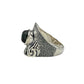 Sterling Silver Labradorite Shield Ring
