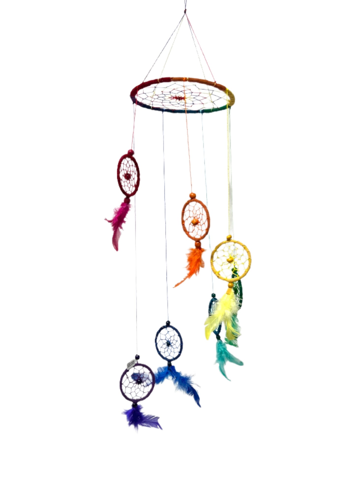 Dream Catcher Rainbow Mobile