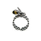 Amber Honey Comb Rings