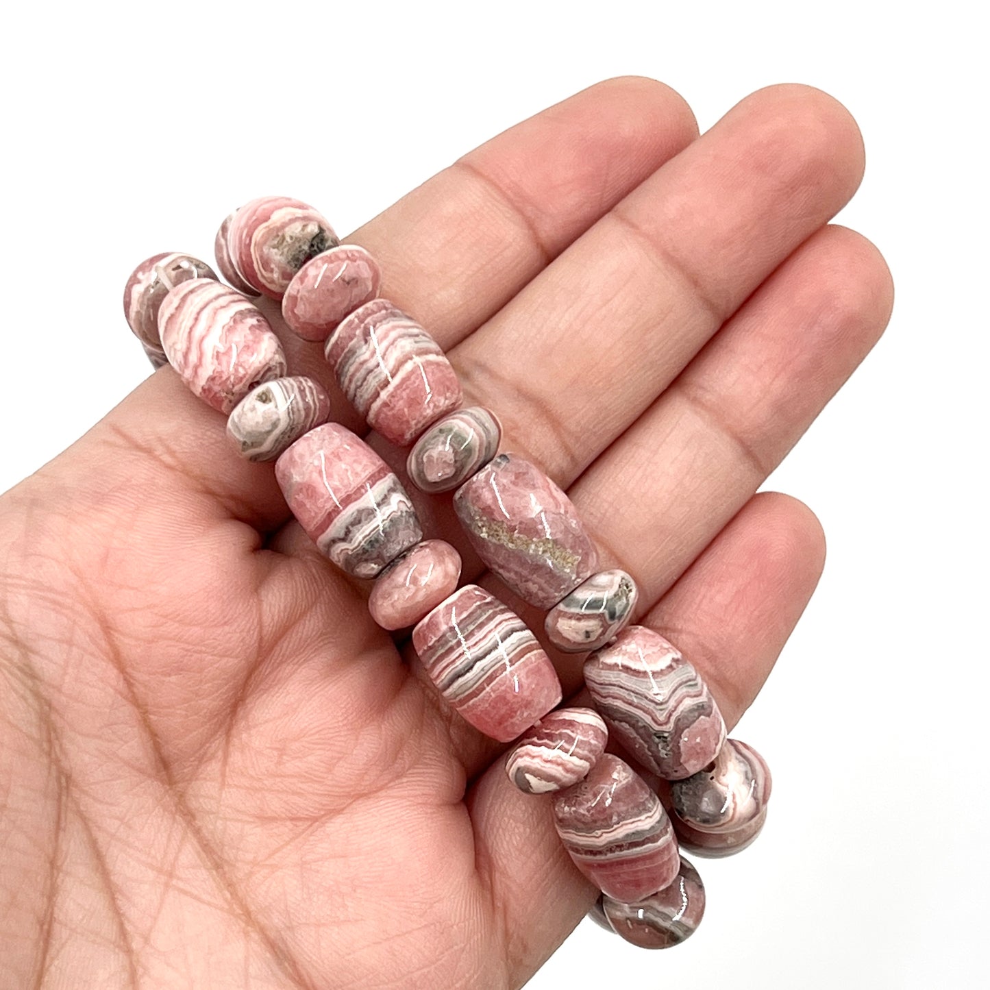 A+ Quality Rhodochrosite Stretchy Bracelets