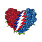 Grateful Dead Metal Stickers by Jon Dooey