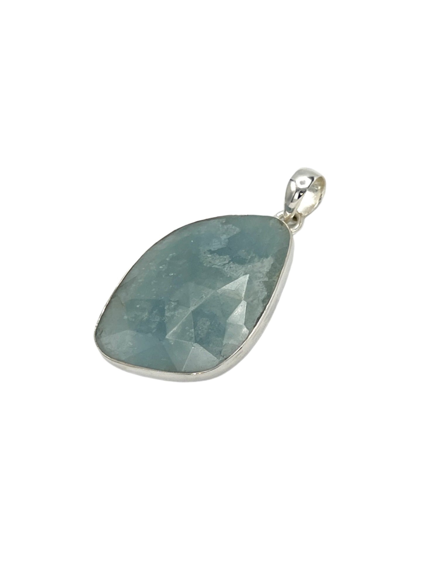 Sterling Silver Aquamarine Pendants