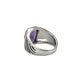 Sterling Silver Gemstone Wave Design Rings