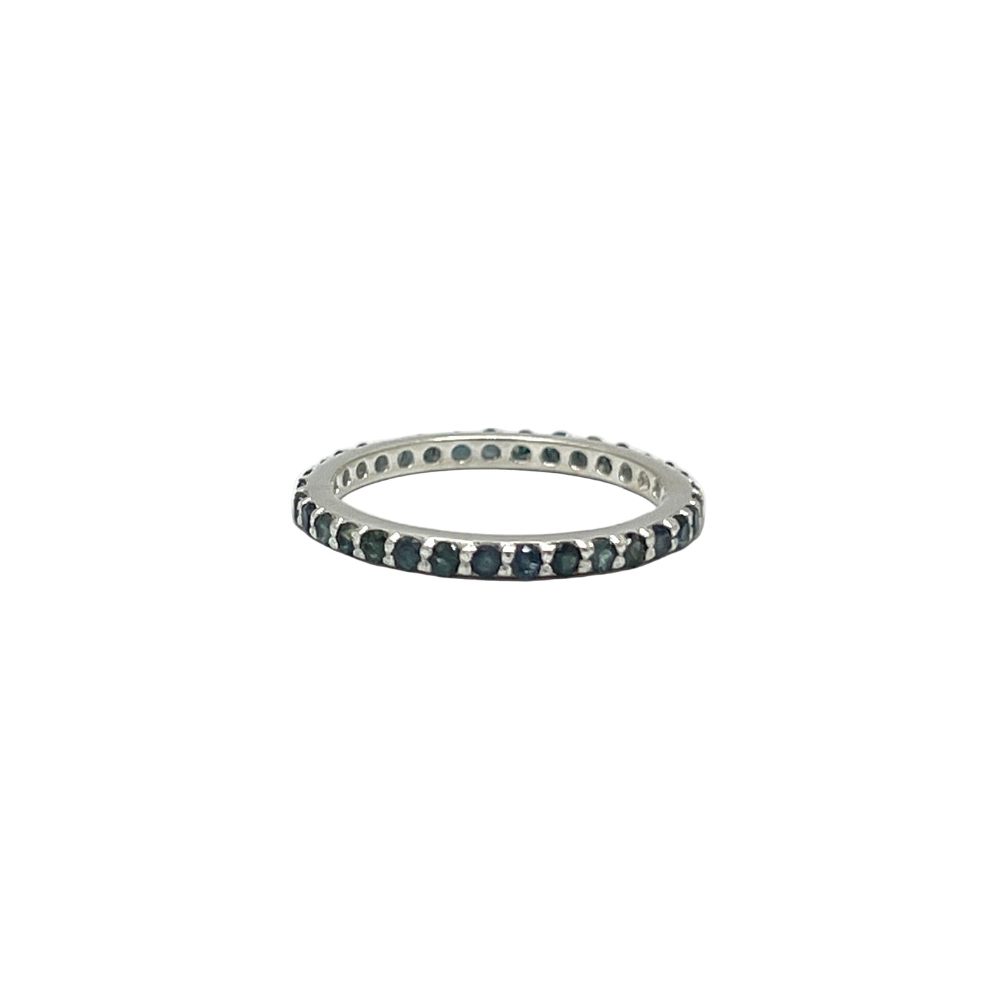 Infinity Gemstone Band Ring