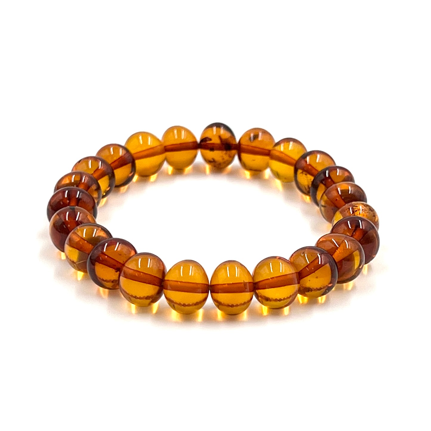 Large Polished Multi Amber Bracelets