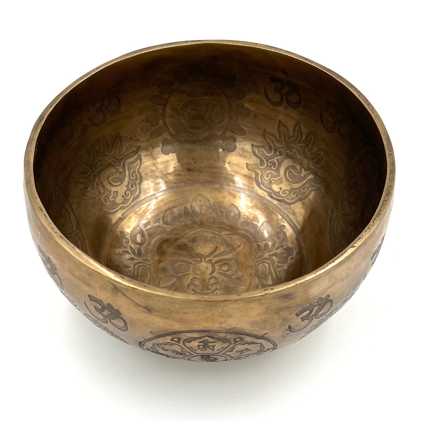 Hand Carved and Tuned Seven Metal Indian Singing Bowls