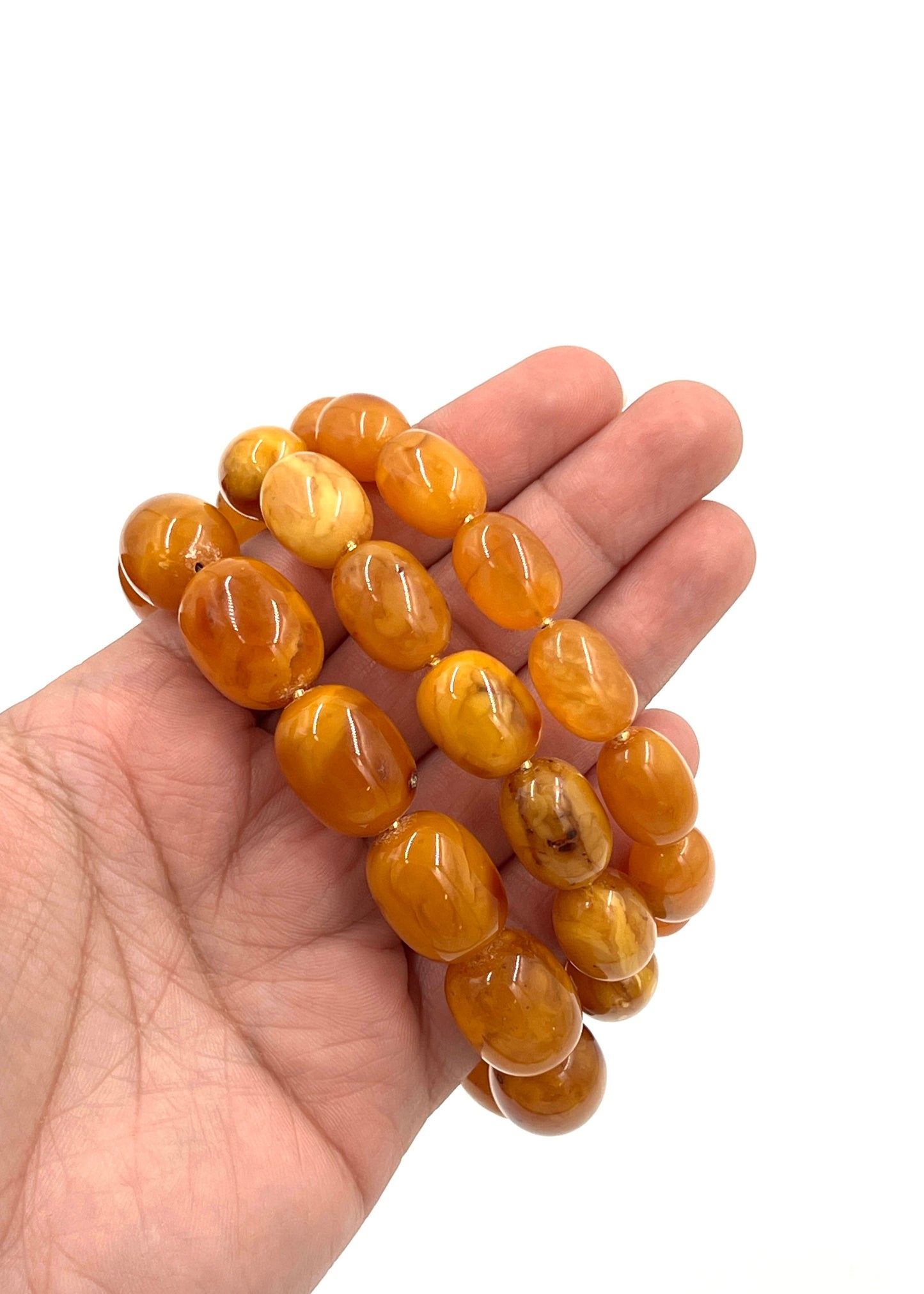 Butterscotch Amber Necklace & Bracelets