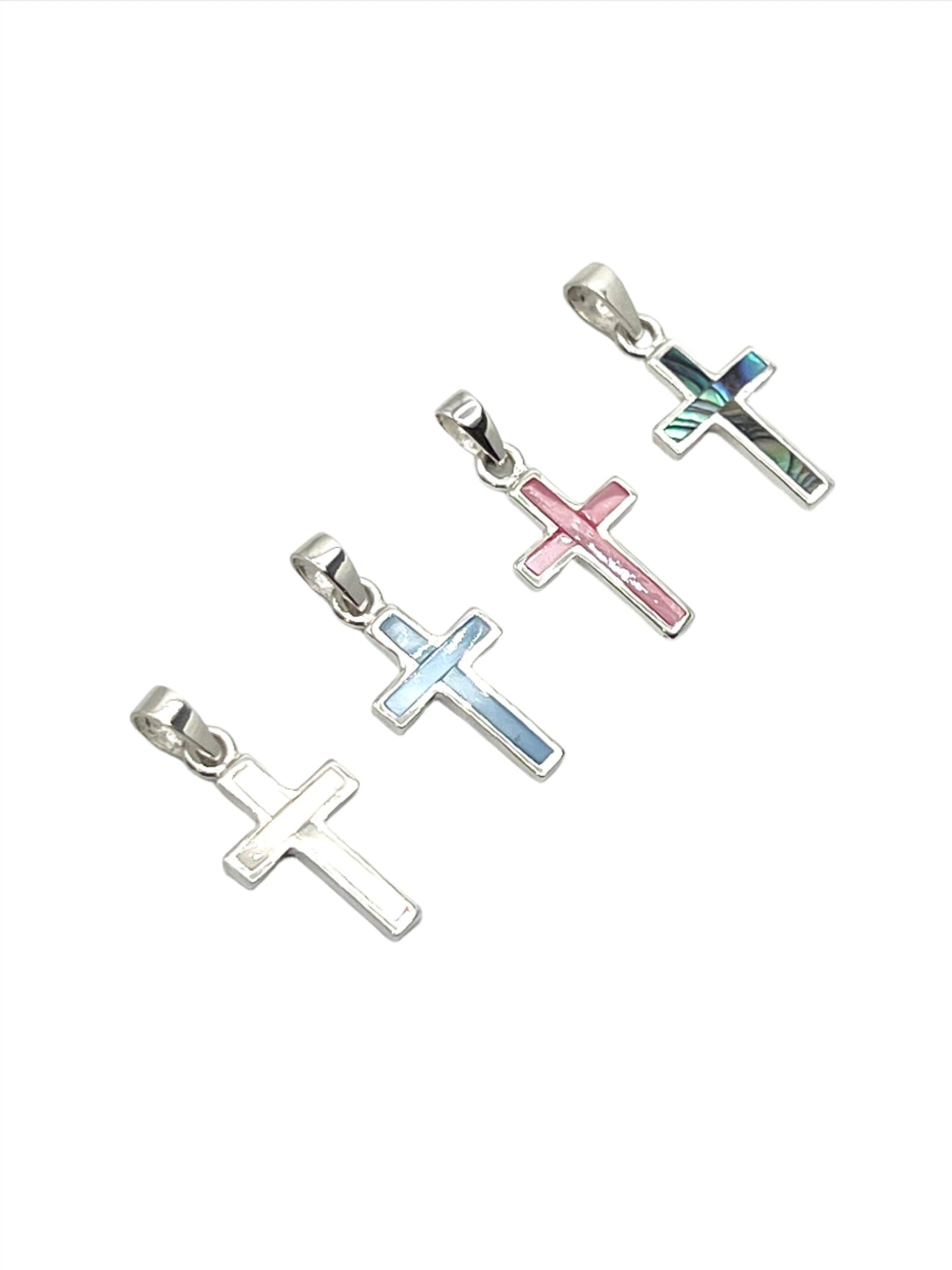 Shell Cross Pendants