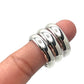Sterling Silver Plain Band Ring