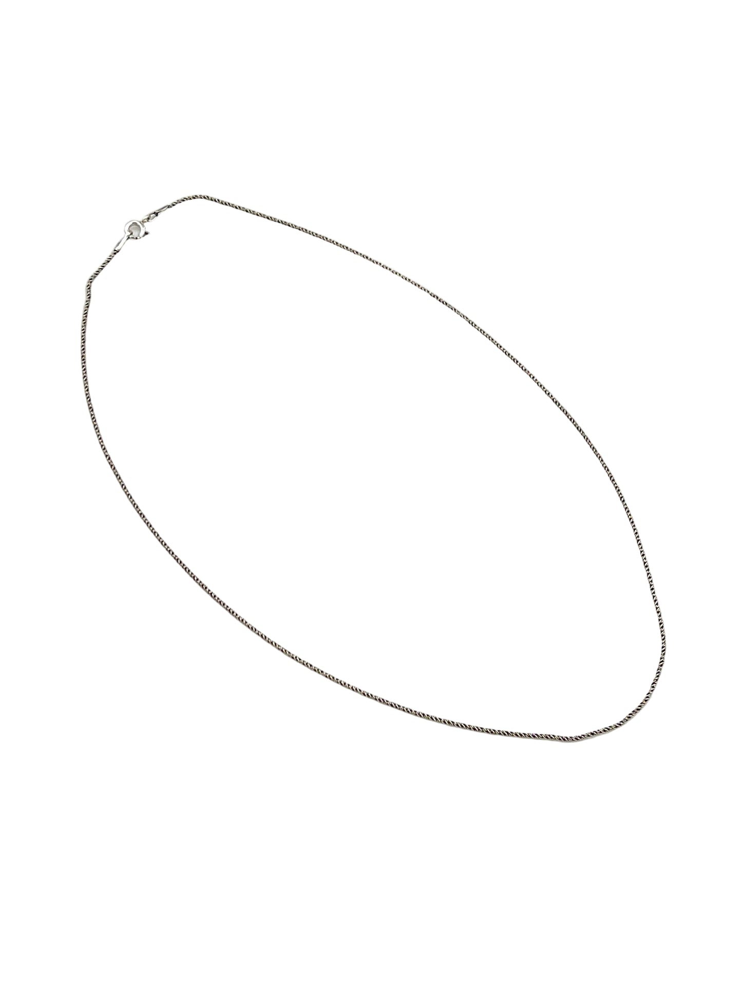 Sterling Thai Twisted Rope Chains