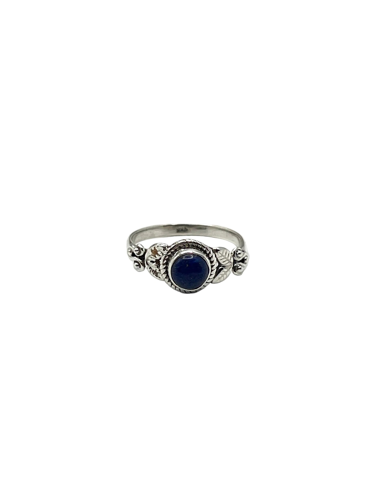 Leaf Filigree Gemstone Rings