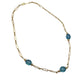 Aquamarine Gold Filled Necklace