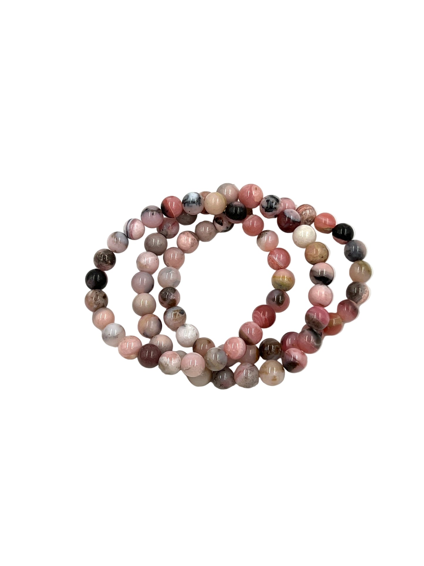 Pink Opal Stretchy Bracelets