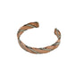 Multi Metal Flat Braided Copper Bracelet