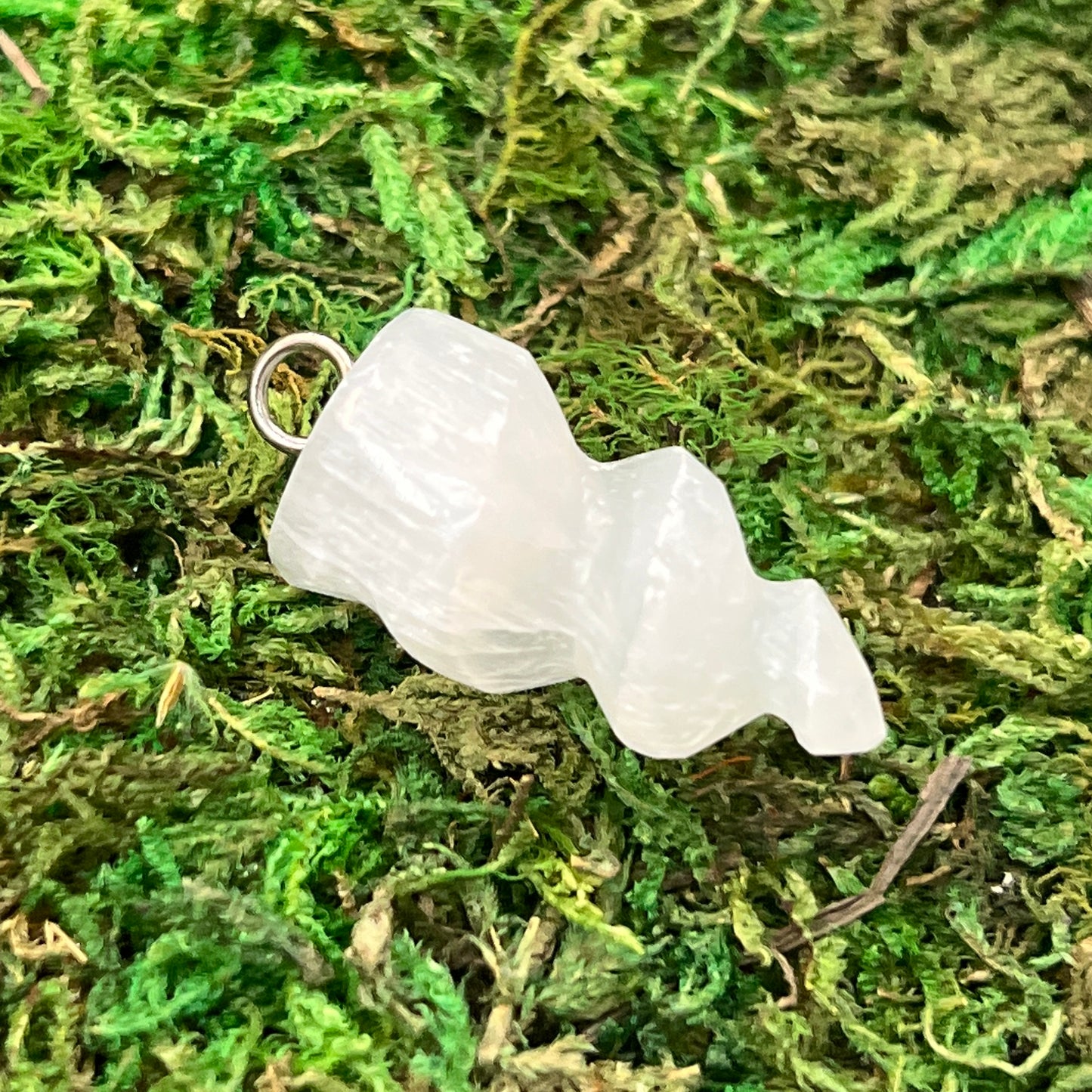 Selenite Pendants