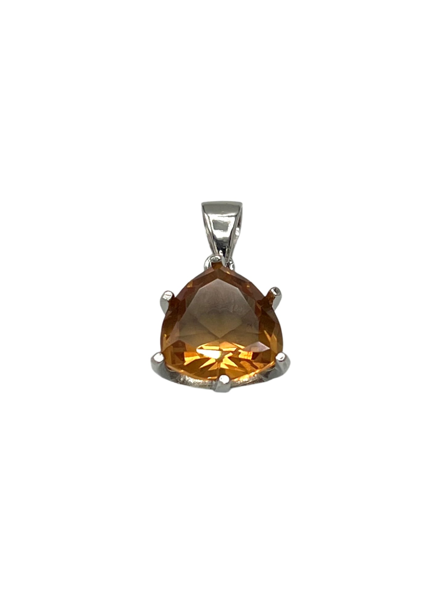 Silver Zultanite Trillion Pendant