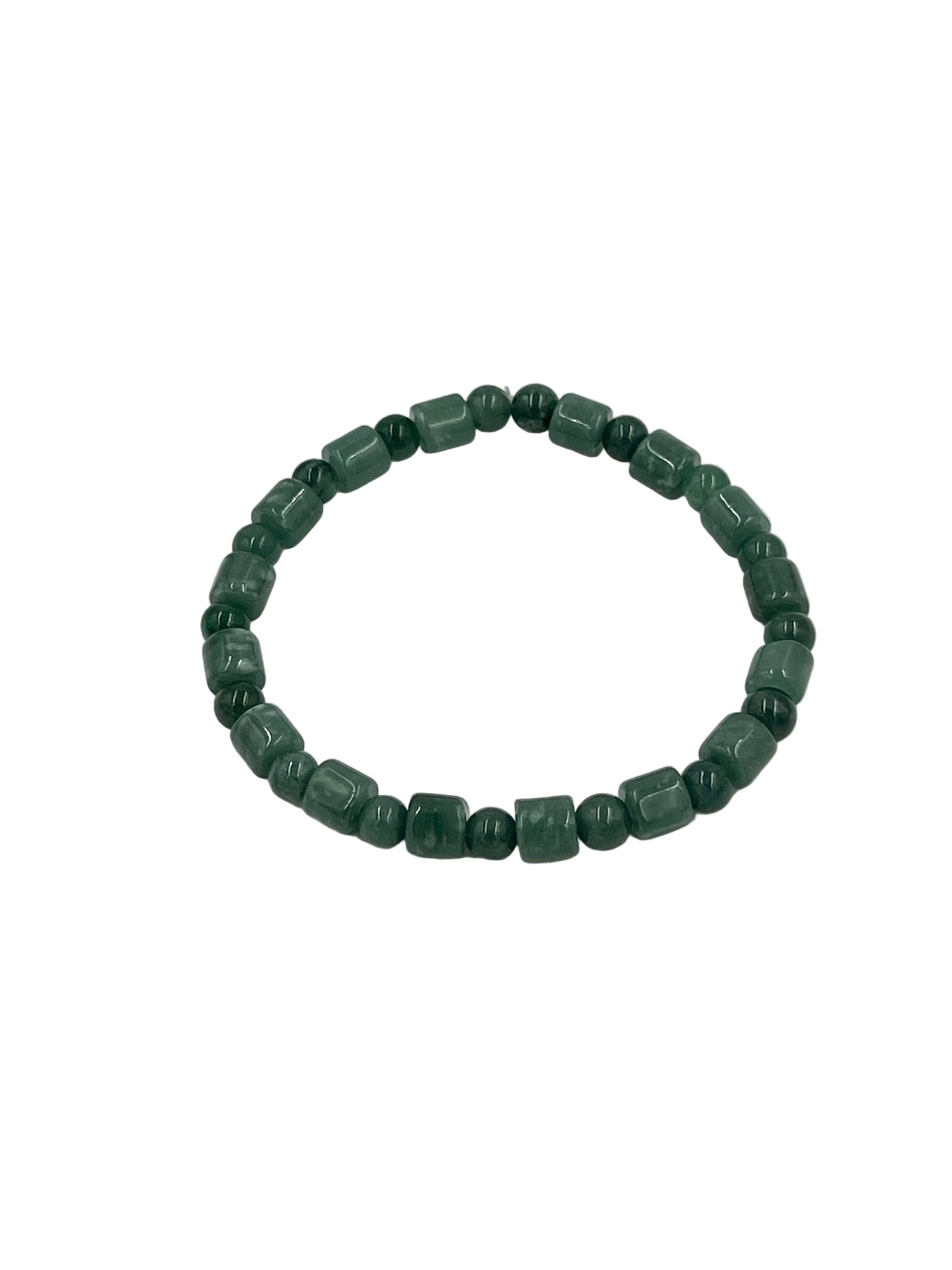 Jade Tube Beaded Bracelets