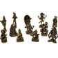 Mini Deity Brass Statues