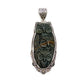 Blue Tigers Eye Owl Pendants