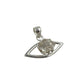 Silver Herkimer Diamond Pendants