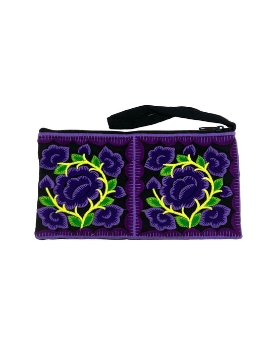 Embroidered Coin Purse