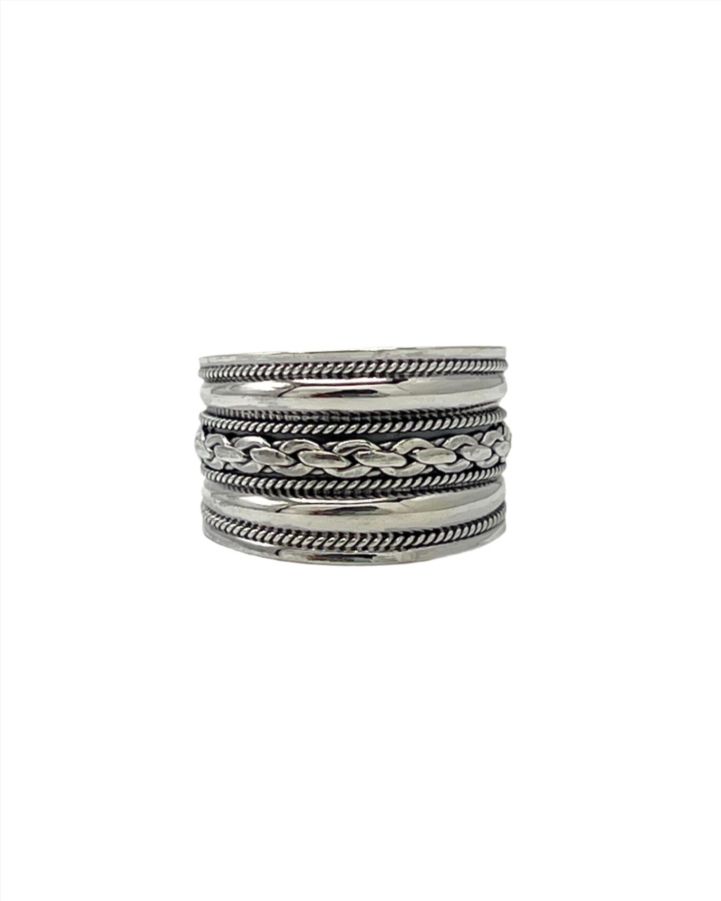 Sterling Silver Braided Ring