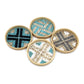 Bali Beaded Circle Coasters