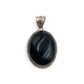 Onyx Filigree Oval Pendants