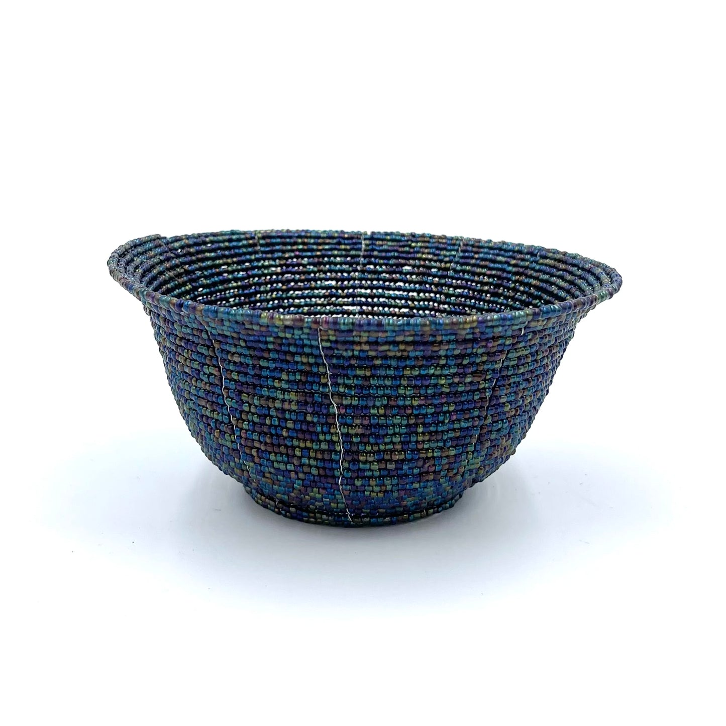 Small Bali Beaded Baskets