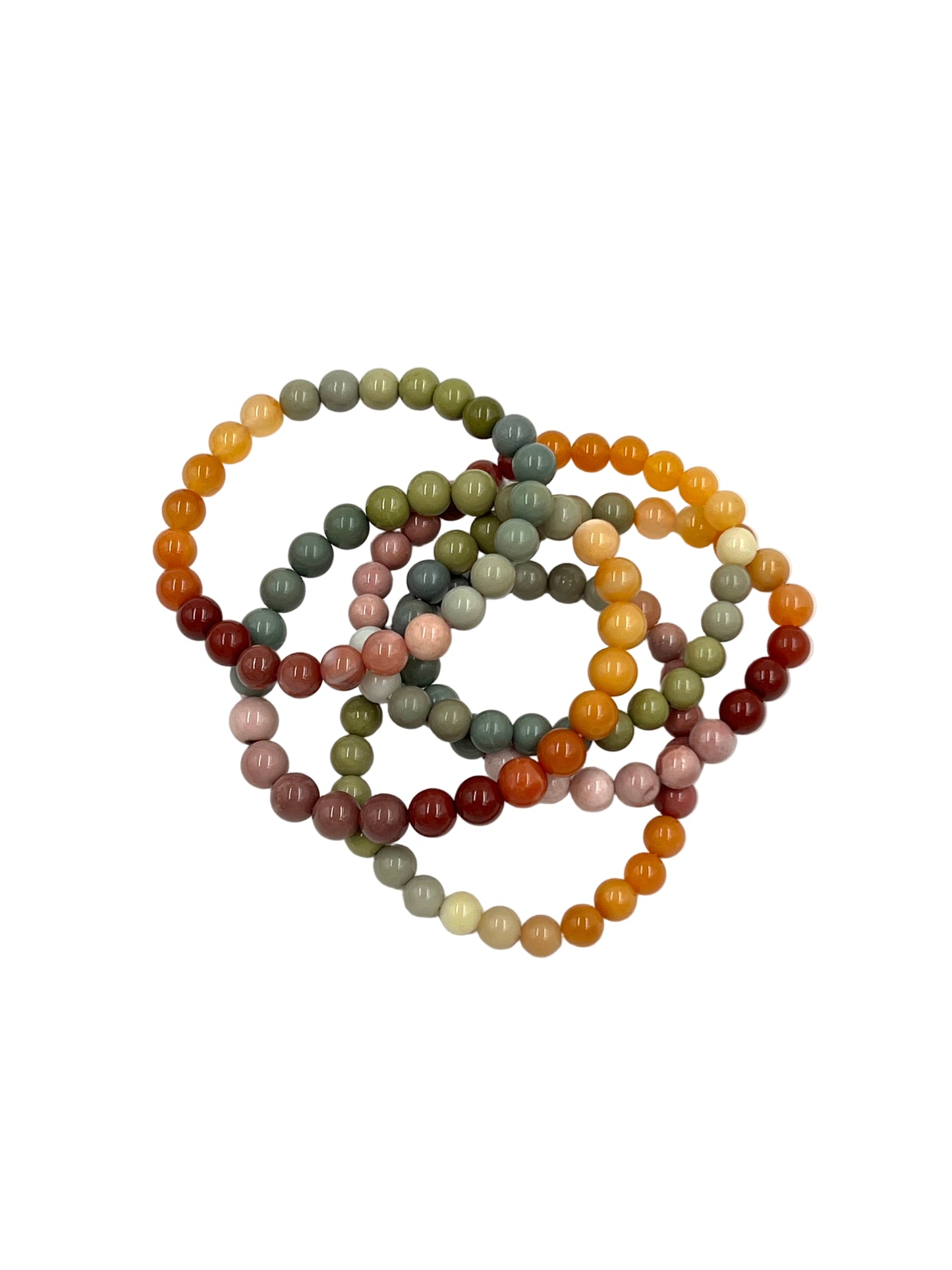 Rainbow Jasper Beaded Bracelet