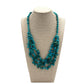 Hand Knotted Chip Turquoise Necklace