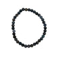 Faceted Sapphire Stretchy Bracelets