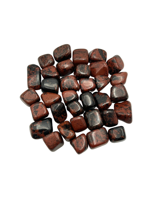 Mahogany Obsidian Tumbles