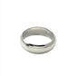 Sterling Silver Plain Wide Band Ring