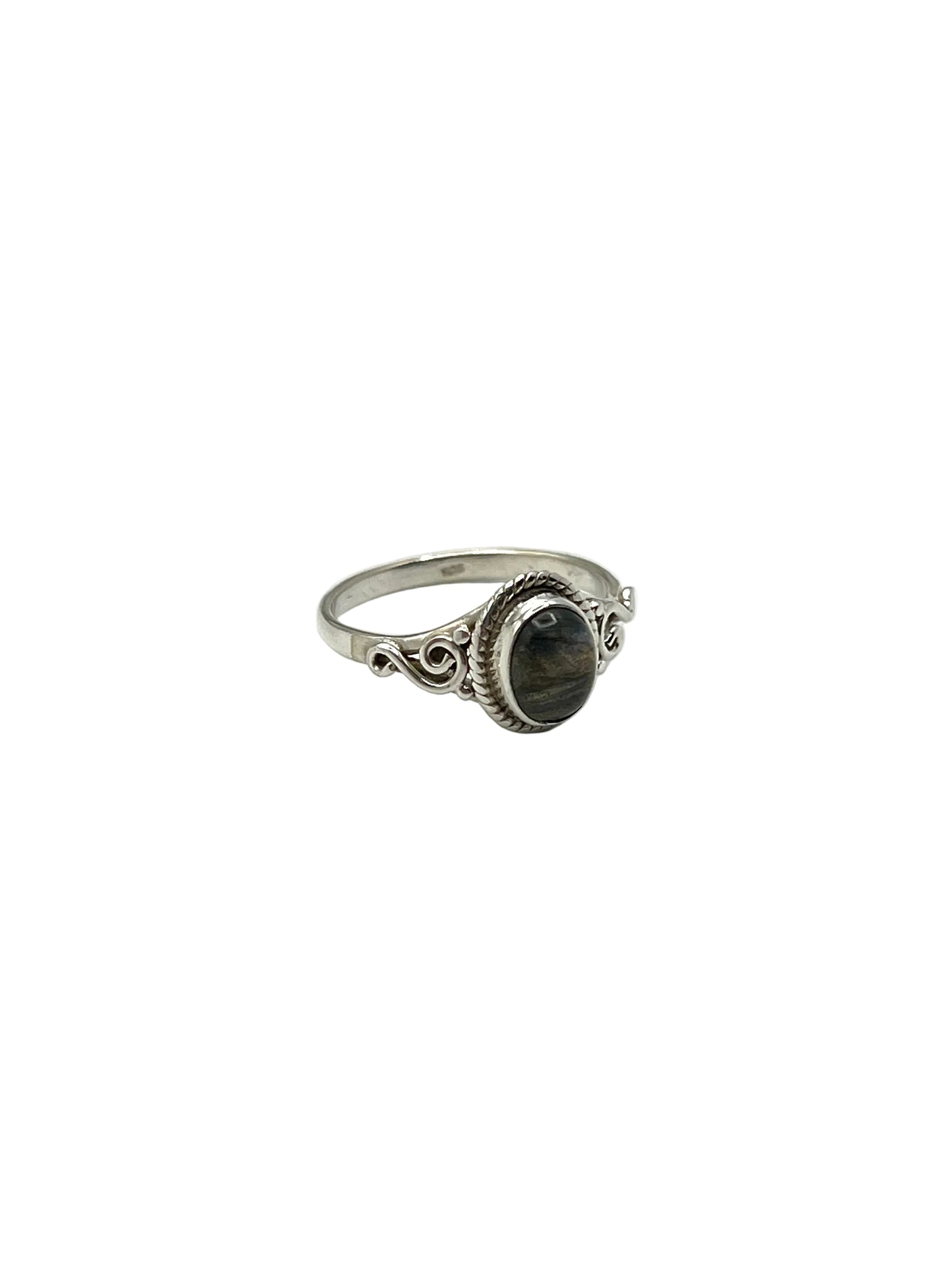 Swirl Gemstone Rings