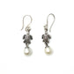 Sterling Silver Seaturtle Pearl Earrings