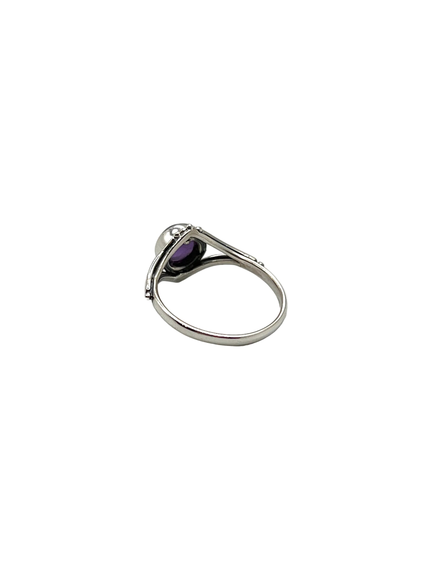 Round Gemstone Beaded Rings